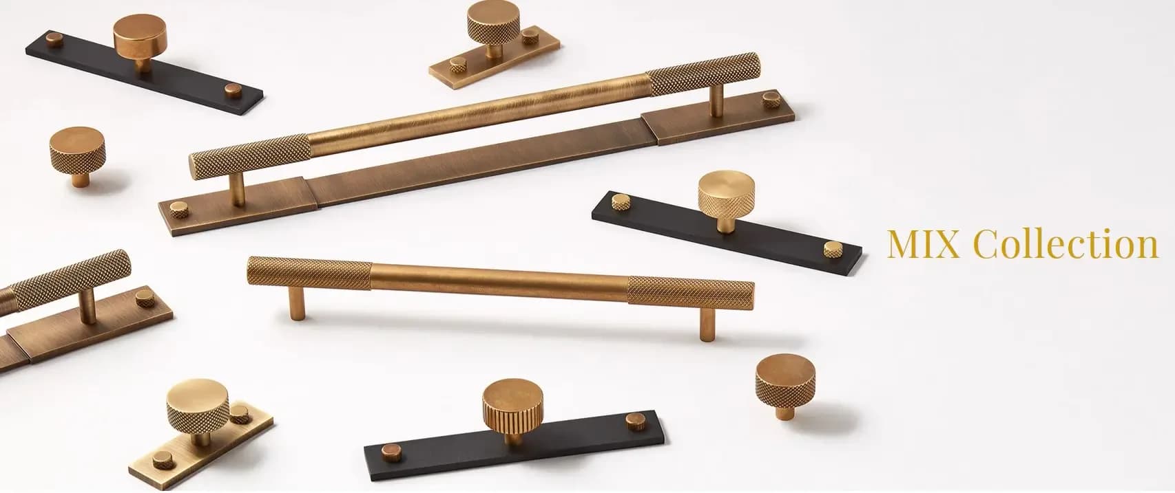 Solid brass Armac Martin hardware collection