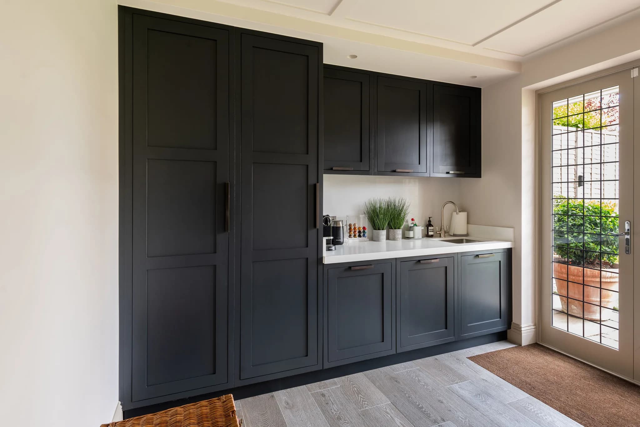 Classic In-Frame Beaded Front Frame Shaker Garden Room Kitchen - Hadley Wood