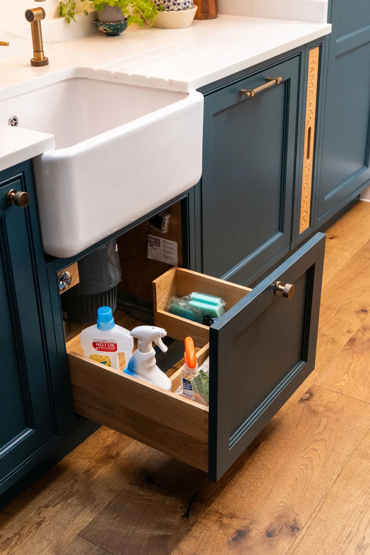 Kitchen island joinery detail