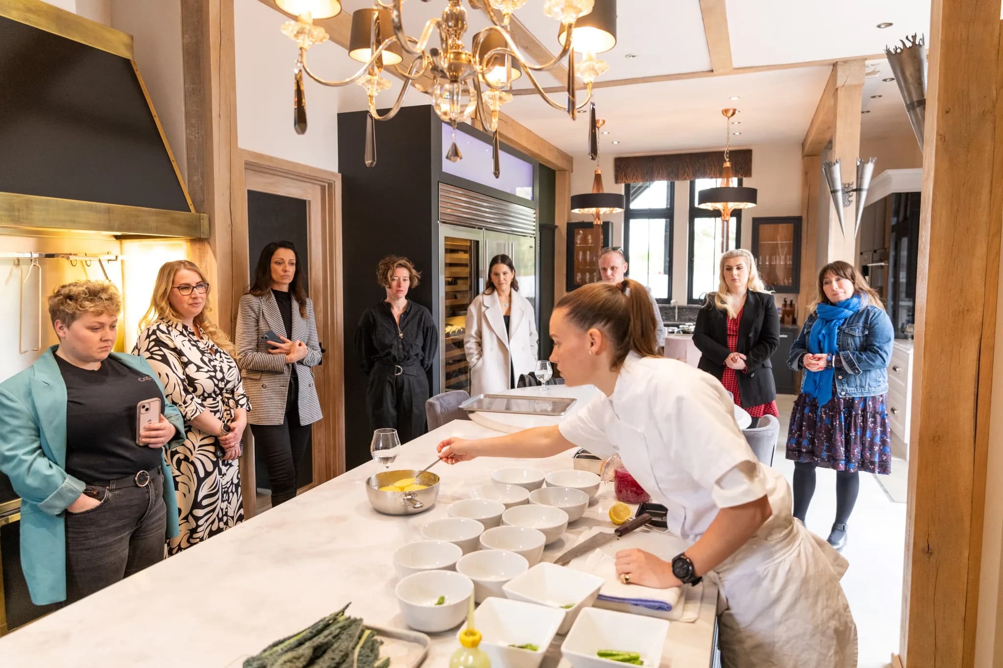 Sub-Zero & Wolf Lunch Event at The Handmade Kitchen Company