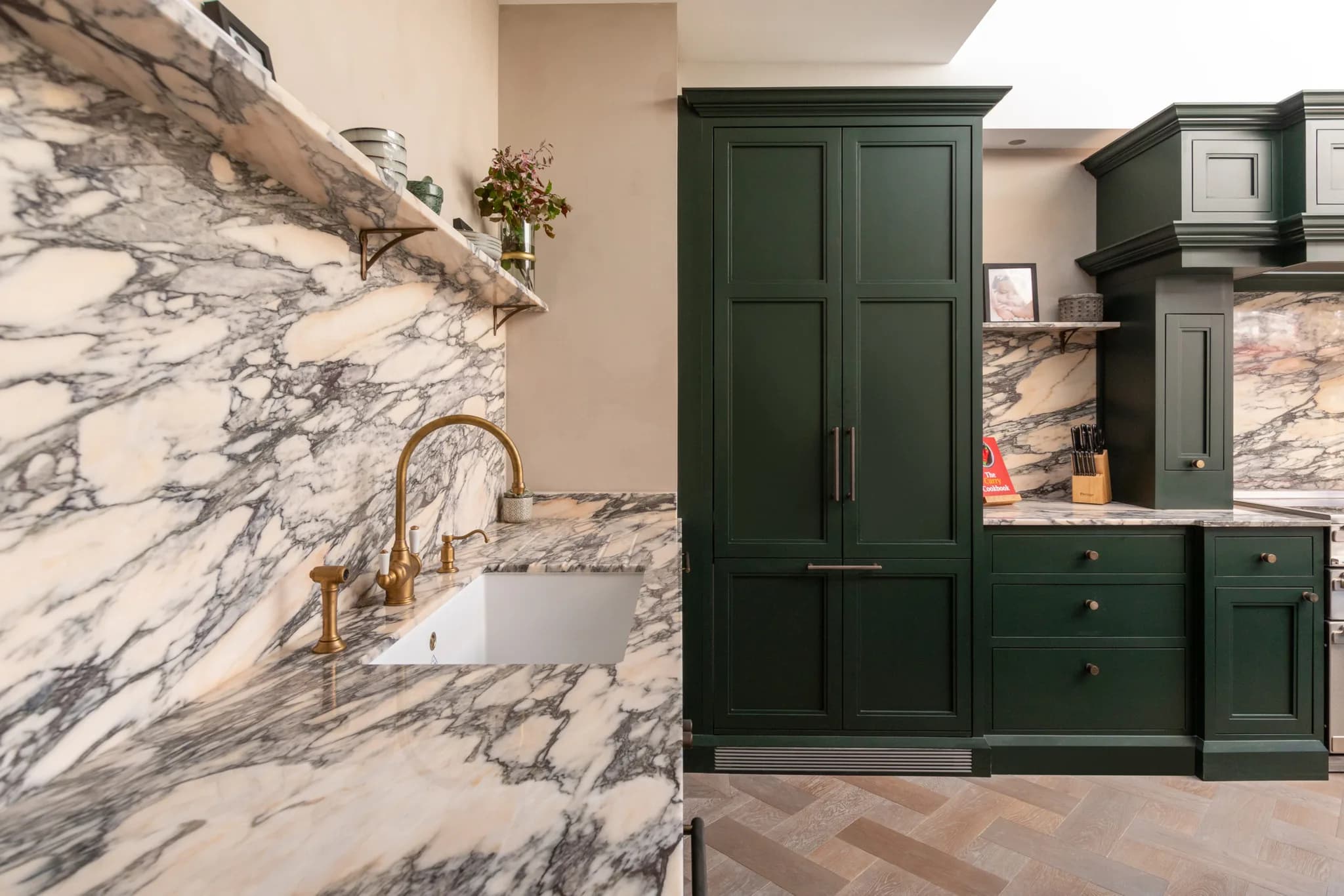A Shaws Sink in a Bespoke Shaker Kitchen: Our SW18 Project