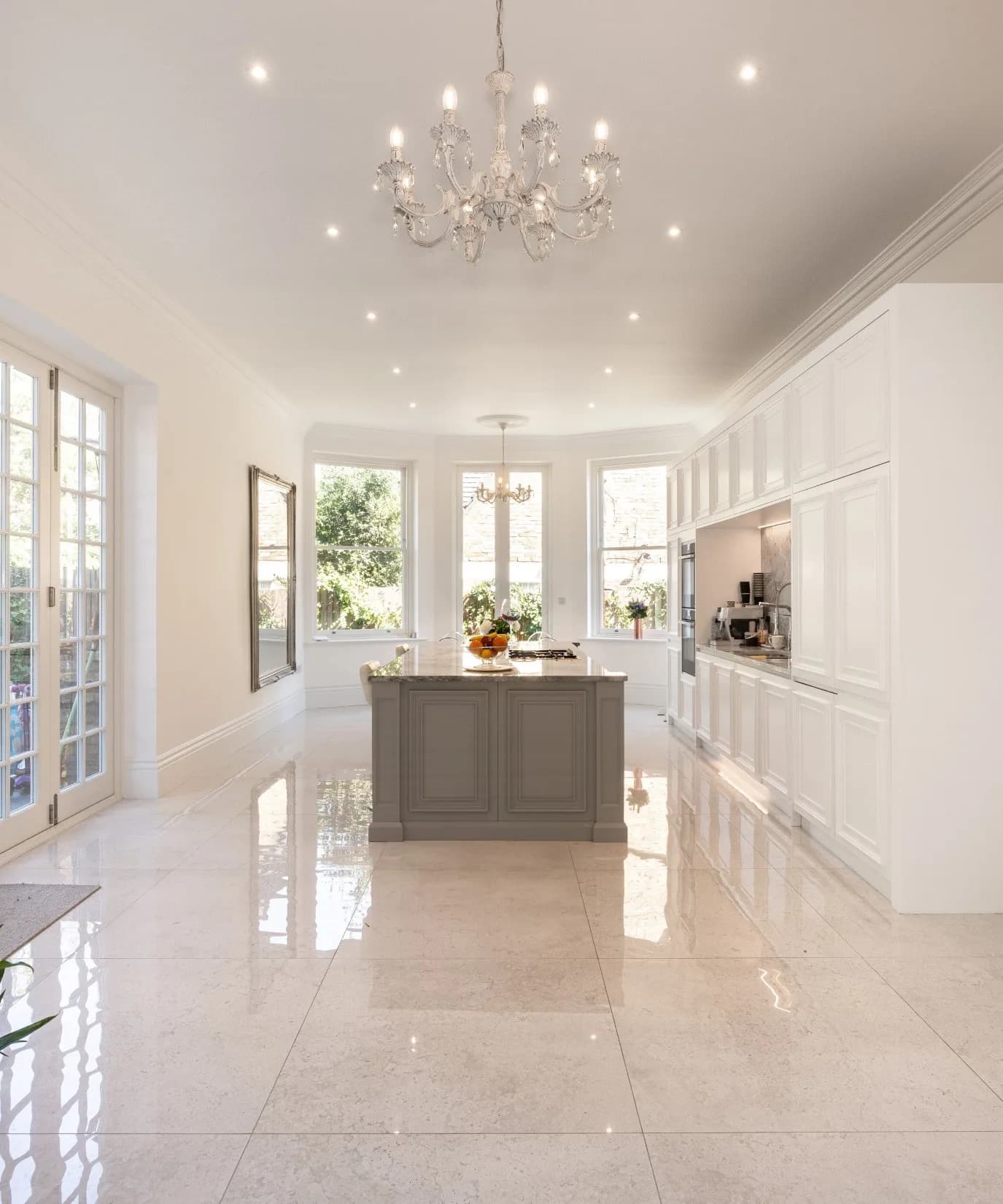 Add Instant Height and Size to the Kitchen with a Mirror