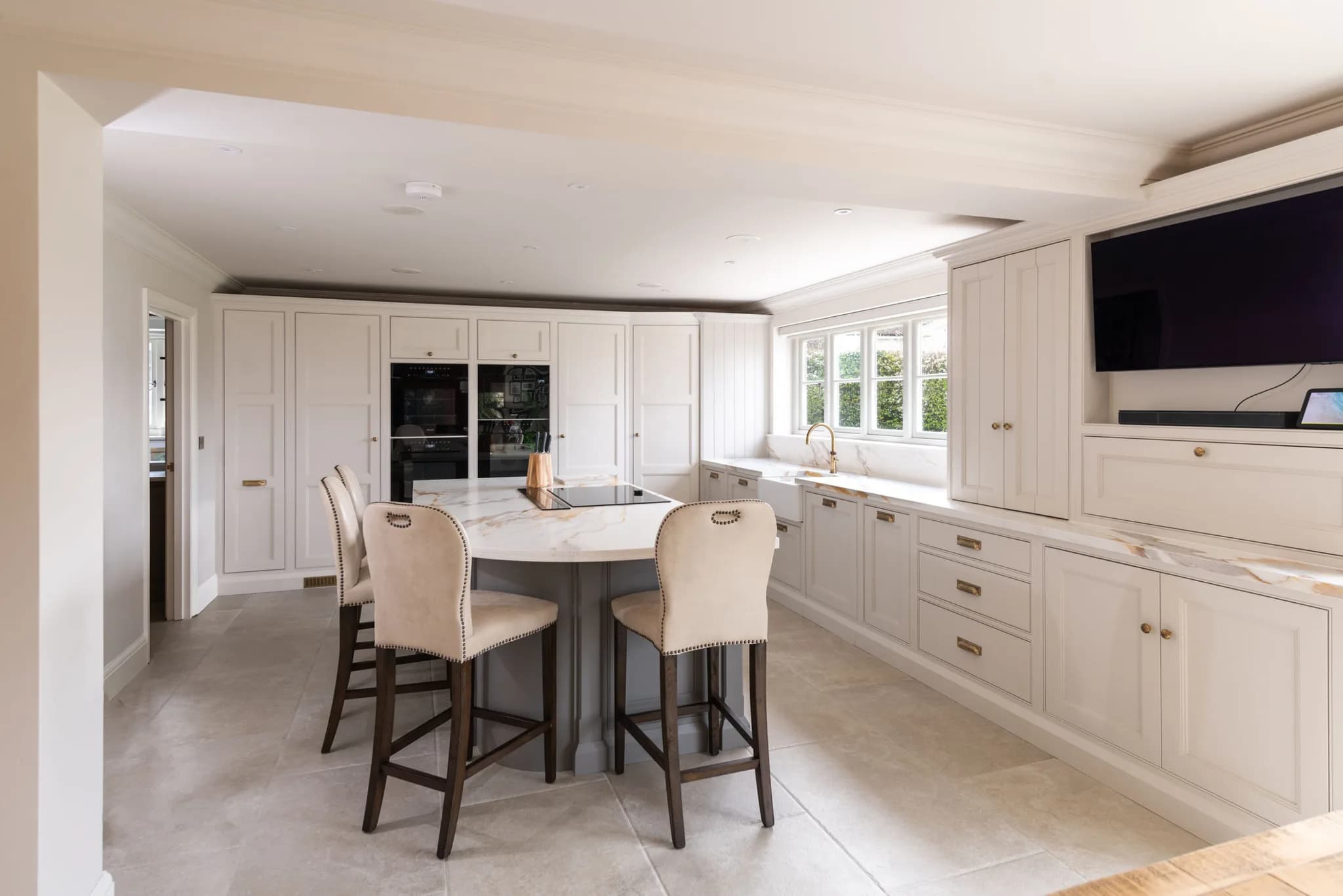 Classic In-Frame Double Flat Bead Shaker Kitchen 118 & Utility - Felsted, Essex