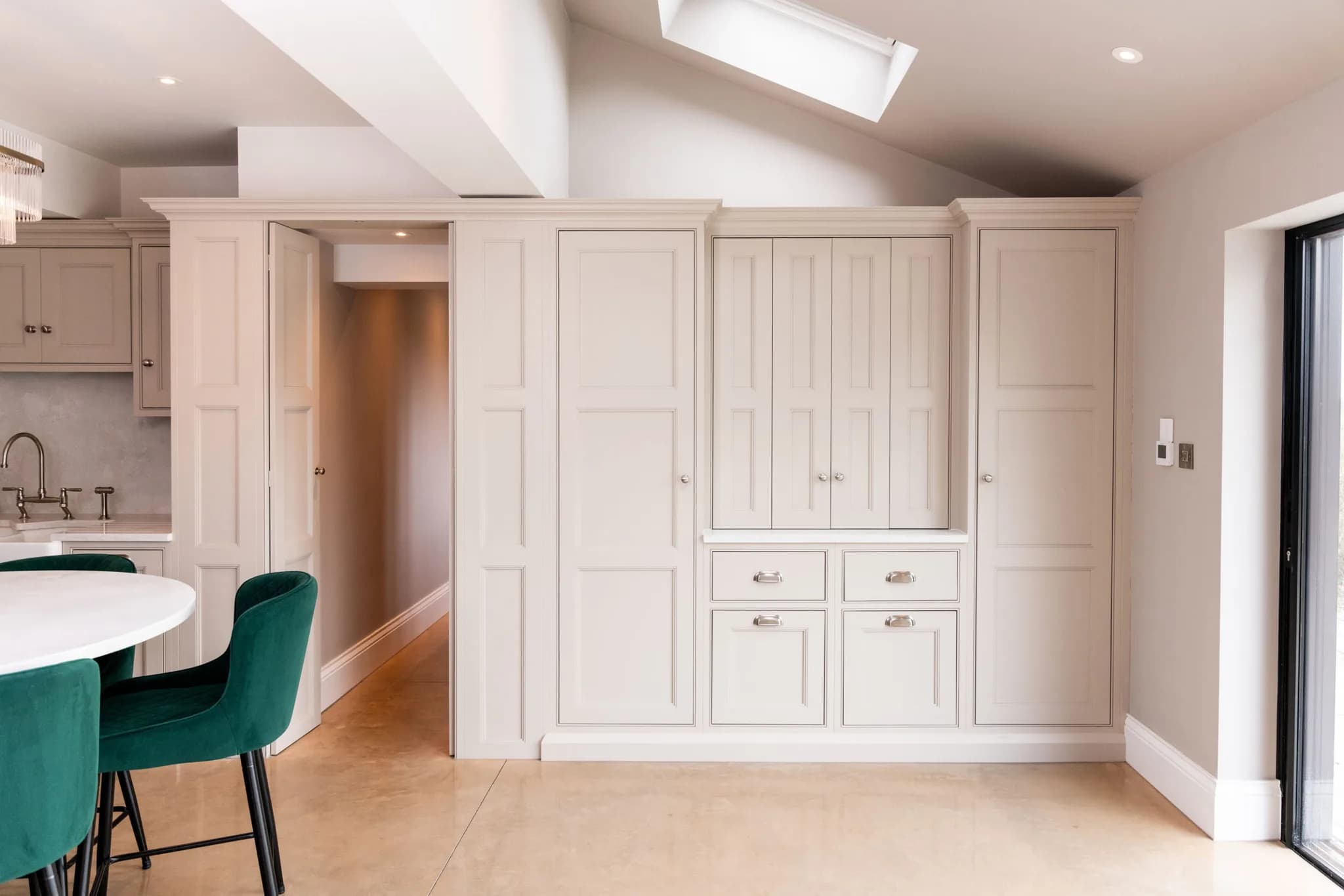 classic in-frame square beaded bespoke shaker kitchen much hadham - handmade kitchen company essex (43)-4