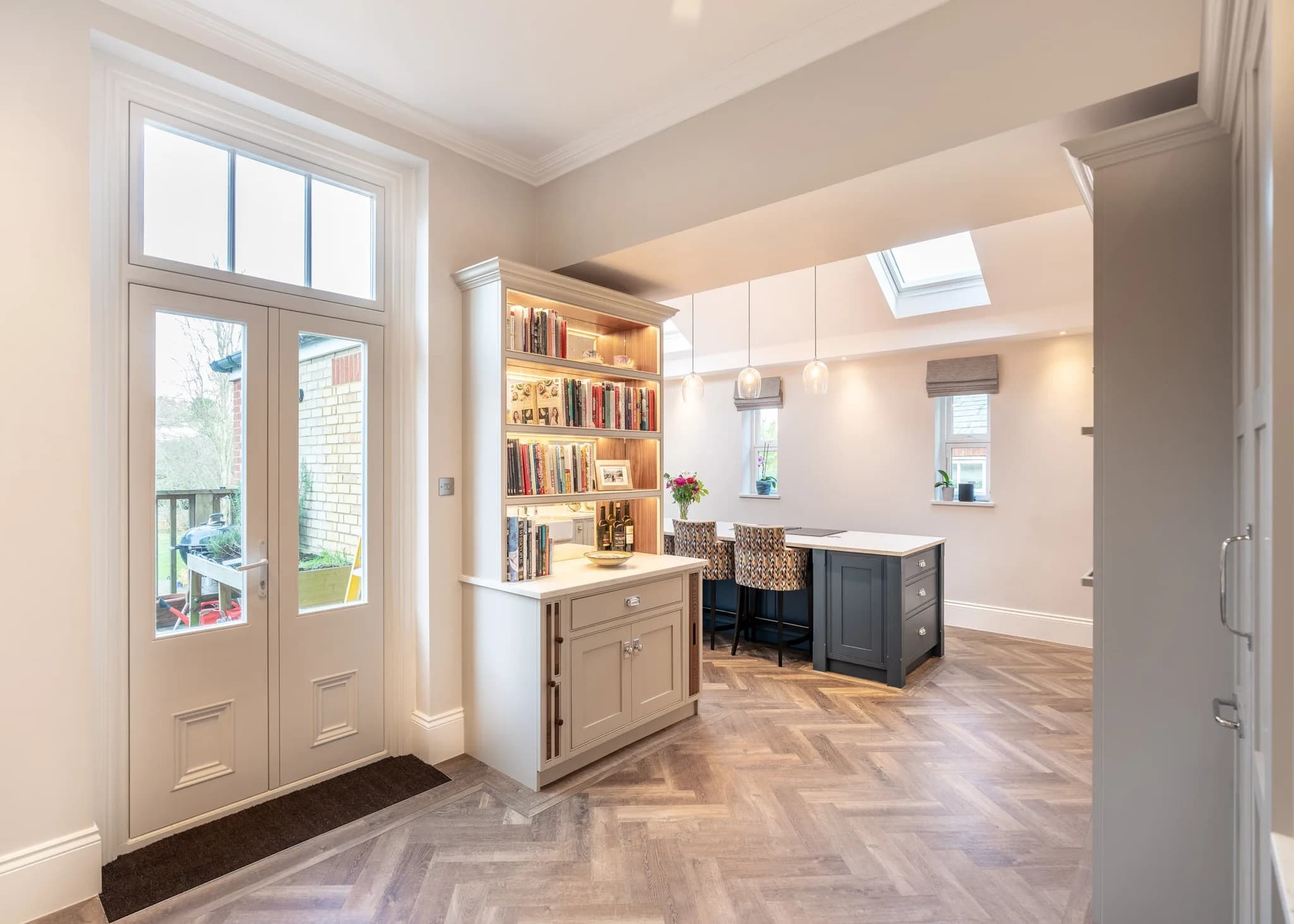 A Bespoke Kitchen Bookcase: The Hadley Wood Project