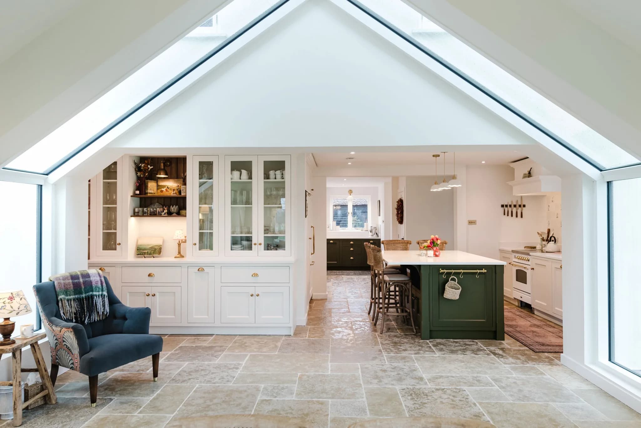 Classic In-Frame Plain Front Beaded Shaker Kitchen 115 - Much Hadham, Hertfordshire