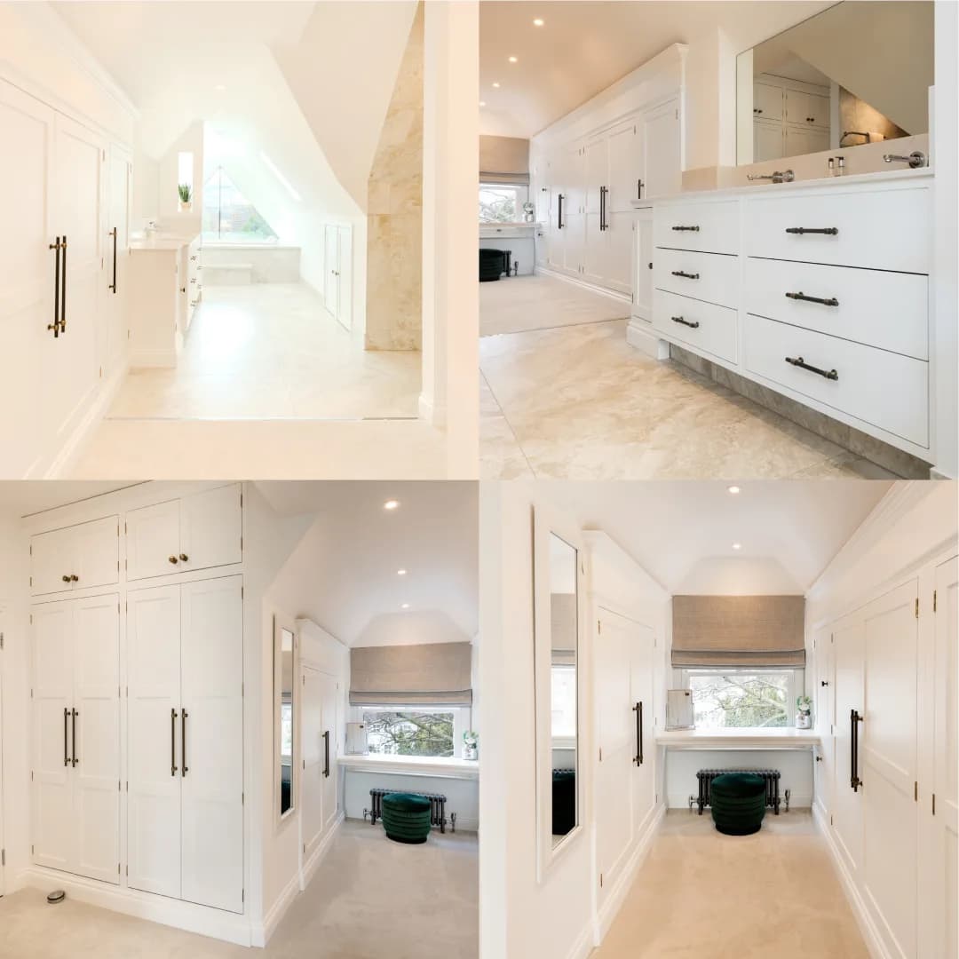 A Tranquil and Spa-Like Dressing Room & Bathroom in Chelmsford