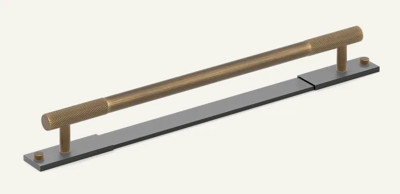 MIX-diamond-knurled-appliance-pull-Handle-Backplate-Armac-Martin-handmade-kitchen-company