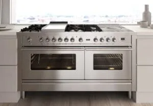 Roma 150cm 5 Burner Fry Top Coup de Feu PW150FSE3I Front View crop 300x209