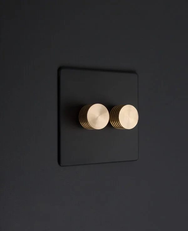 black-double-dimmer-switch-dowsing-and-reynolds-handmade-kitchen-company