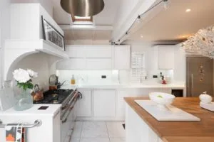 contemporary in frame slab front handmade kitchen 5 300x200